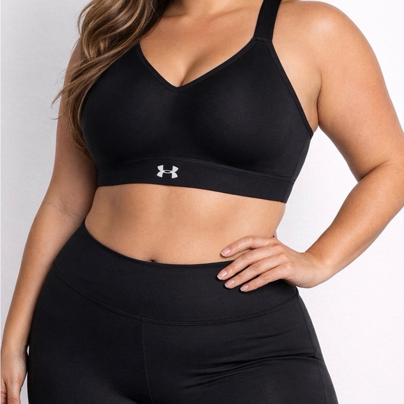 Under Armour Other - Under Armour Black Sports Bra Plus Size 3X Supportive Activewear